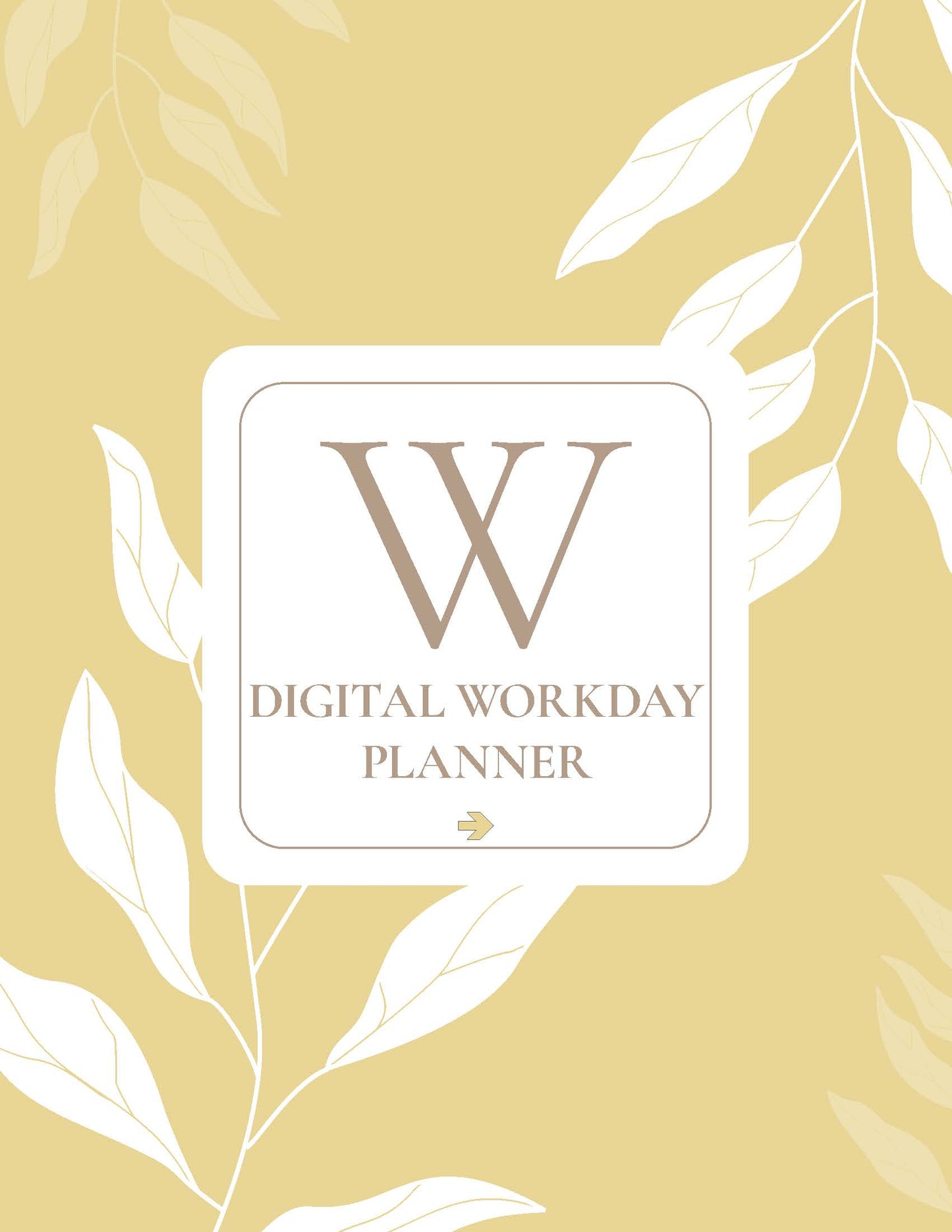 Digital Workday Planner - Digital Planner