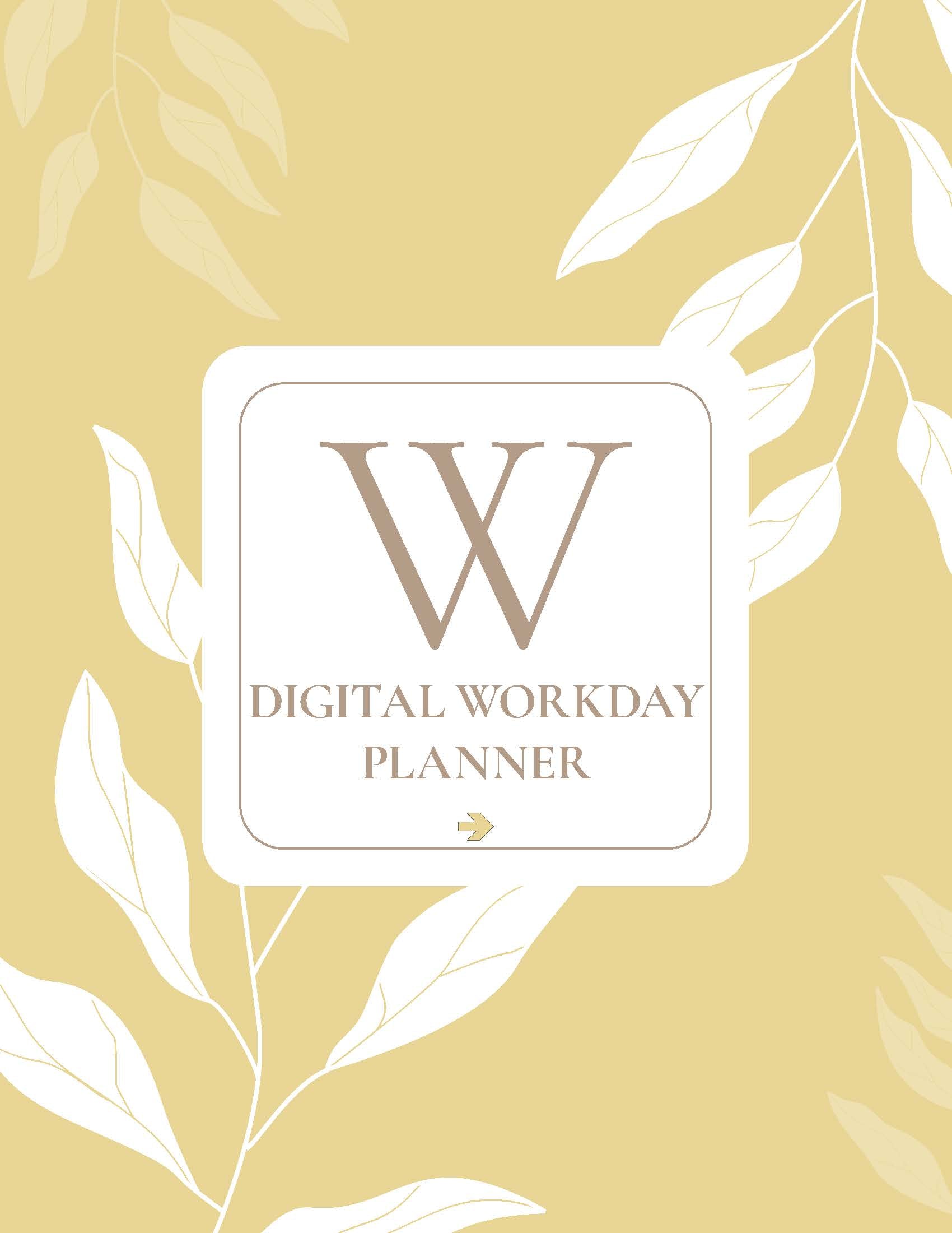 Digital Workday Planner - Digital Planner
